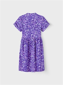 NAME IT Kortærmet Kjole Fann Purple Opulence